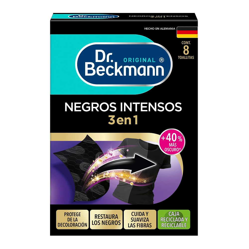 Renovador Dr. Beckmann ropa negra 8 un Renovador Dr. Beckmann ropa negra 8 un