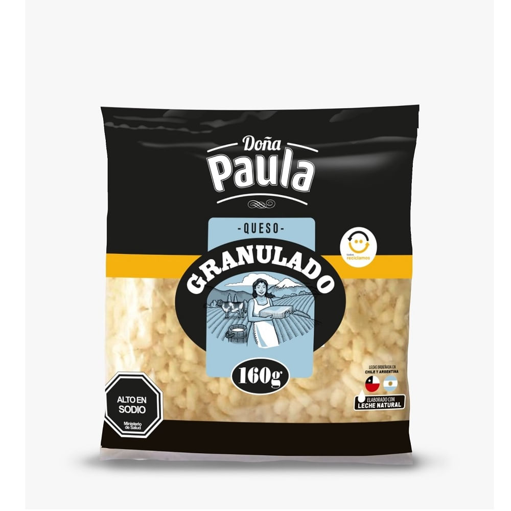 Queso granulado Doña Paula 160 g