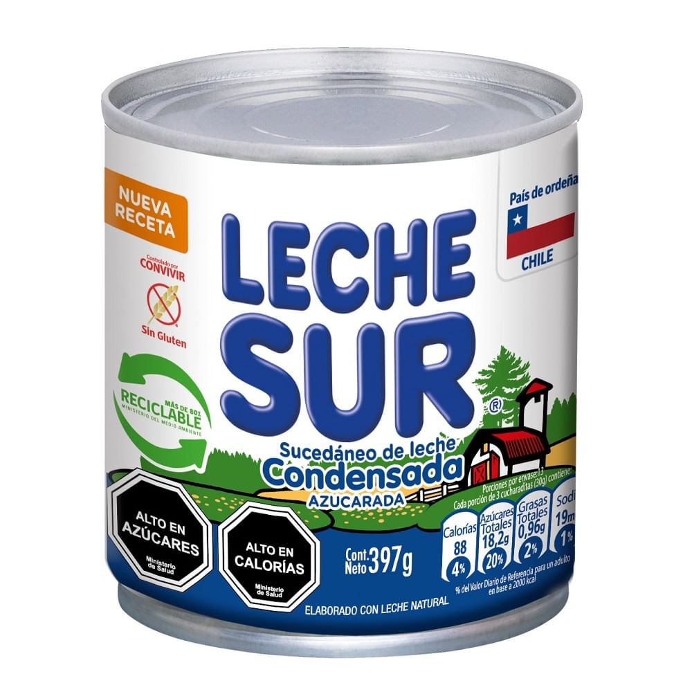 Sucedáneo de leche condensada Leche Sur 397 g