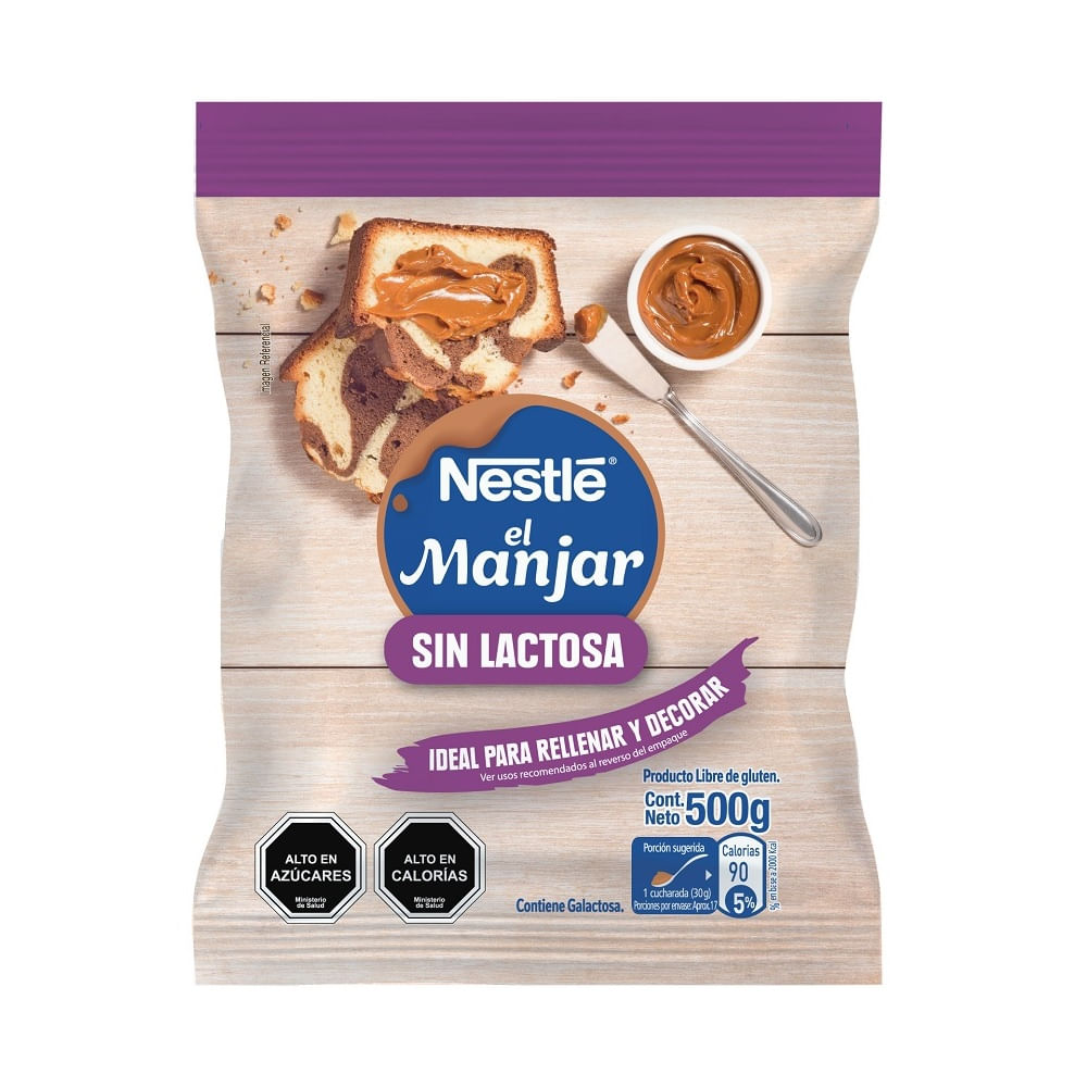 Manjar Nestlé sin lactosa 500 g Manjar Nestlé sin lactosa 500 g