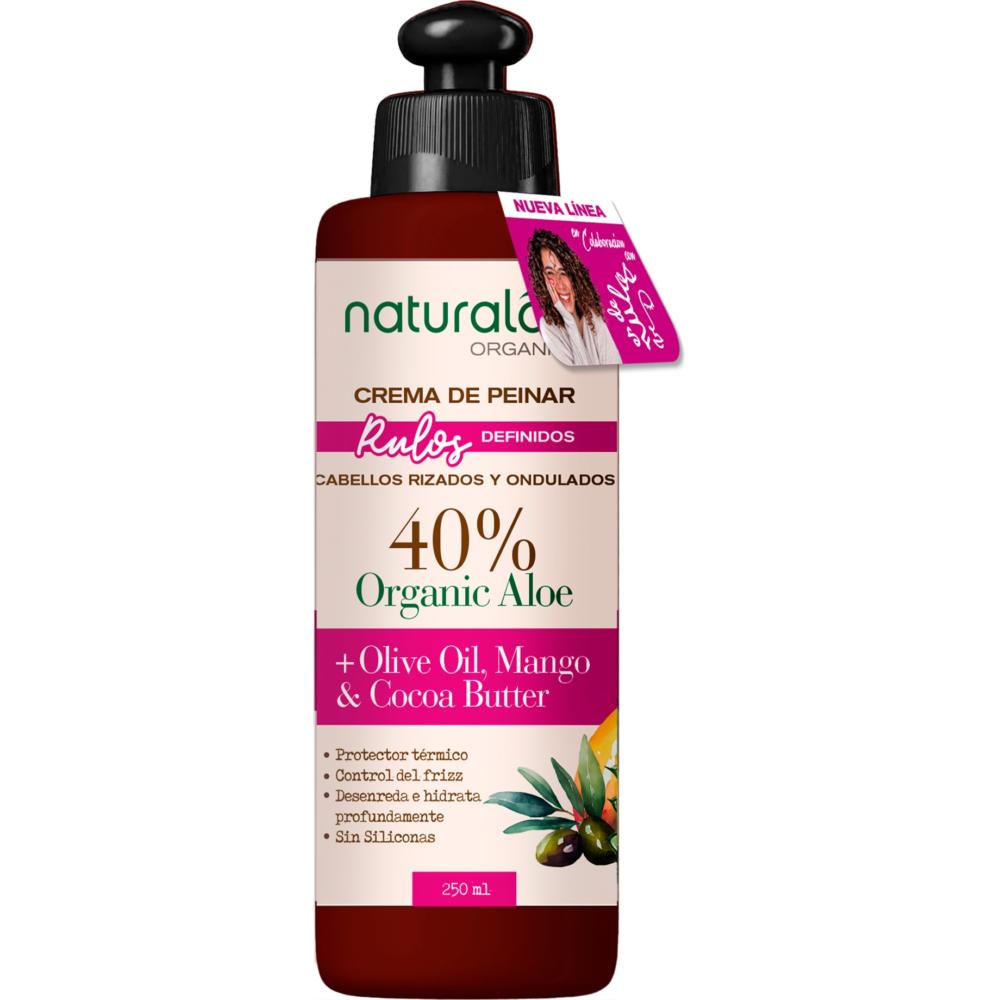 Crema de peinar Naturaloe rulos definidos 250 ml