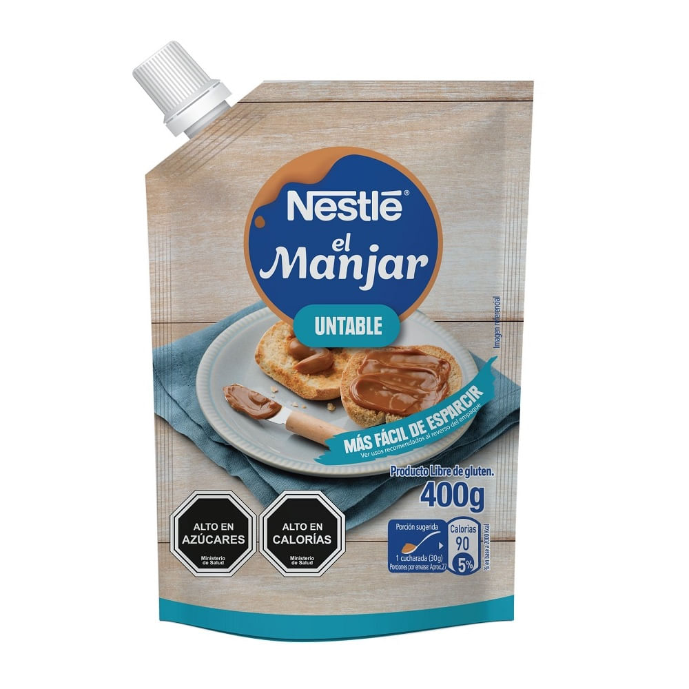 Manjar untable Nestlé doypack 400 g