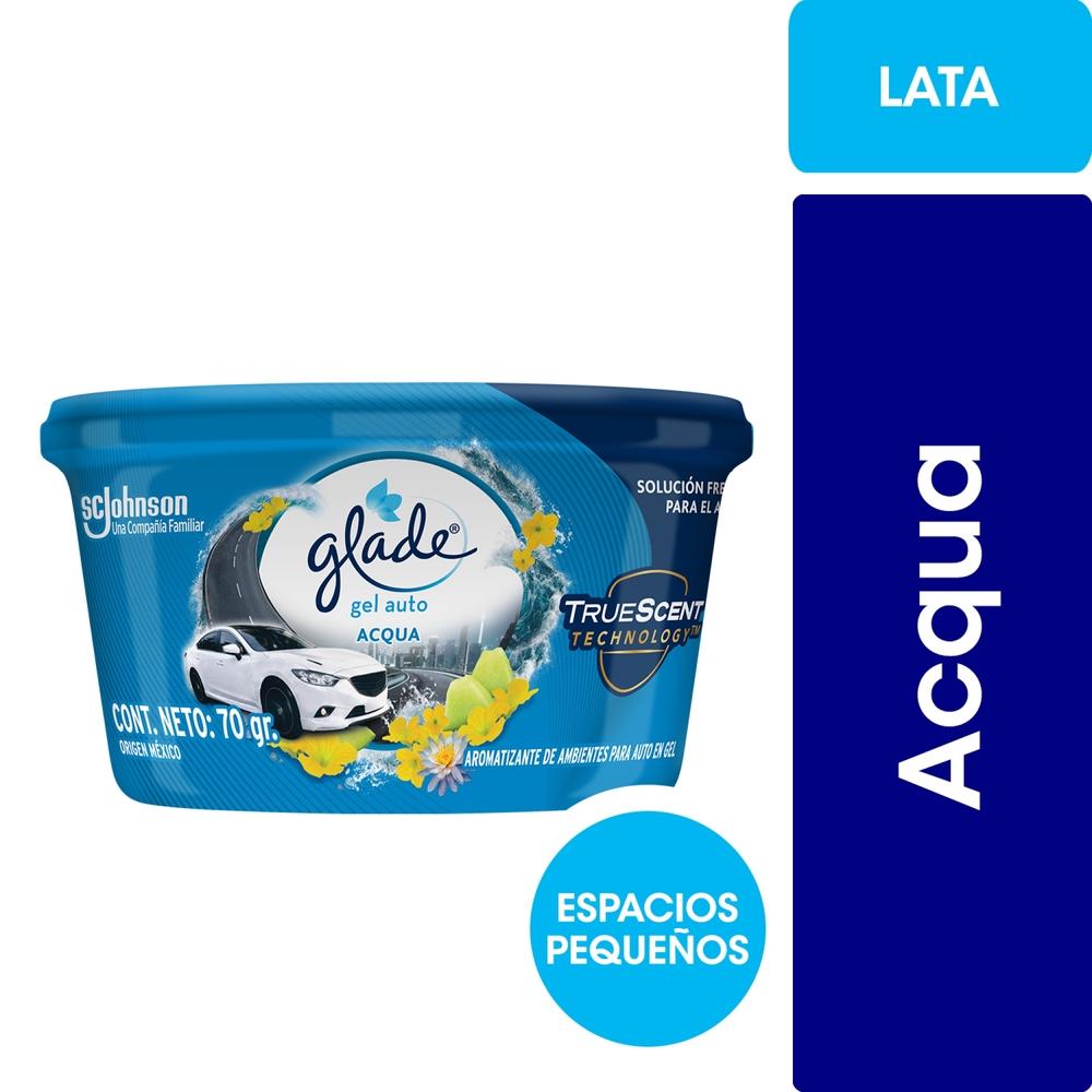 Aromatizante Glade mini gel auto acqua 70 g
