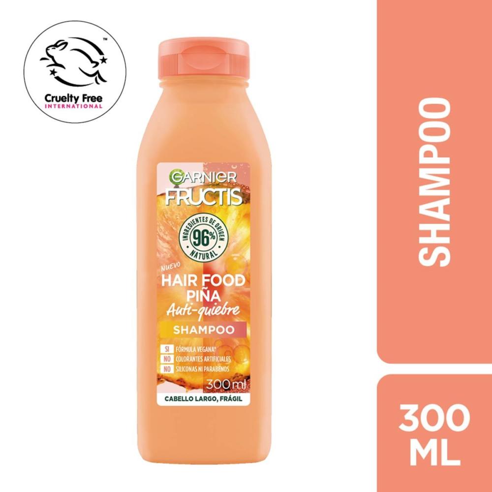 Shampoo Fructis hair food piña 300 ml