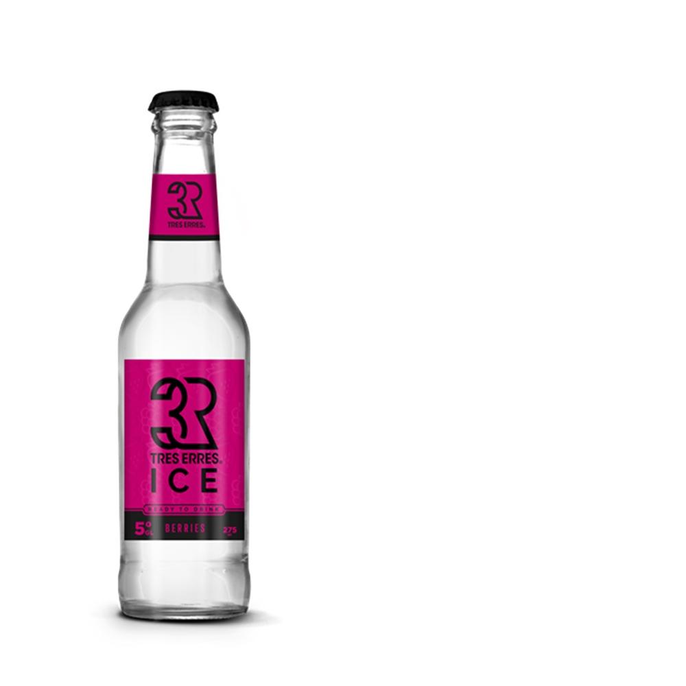 Cóctel Tres Erres ice berries botella 275 cc Cóctel Tres Erres ice berries botella 275 cc