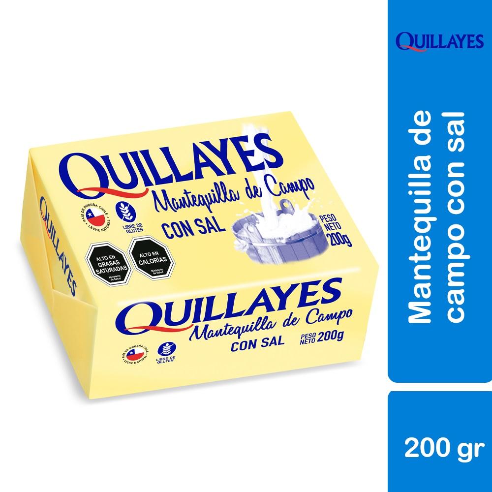 Mantequilla con sal Quillayes 200 g