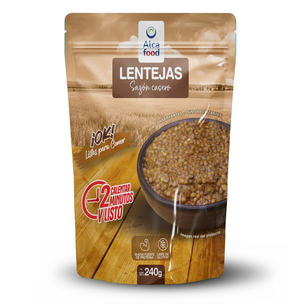 Lentejas Alcafood lista para servir 240 g Lentejas Alcafood lista para servir 240 g