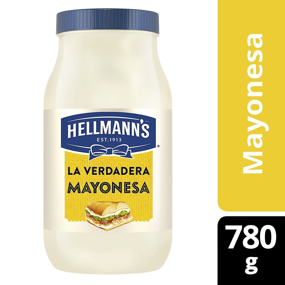 Mayonesa Hellmanns frasco 780 g Mayonesa Hellmanns frasco 780 g