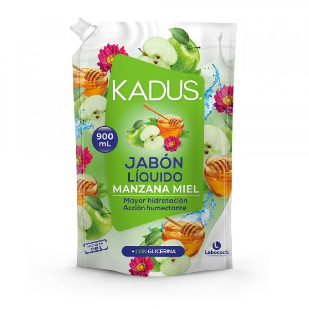 Jabón líquido Kadus manzana miel 900 ml