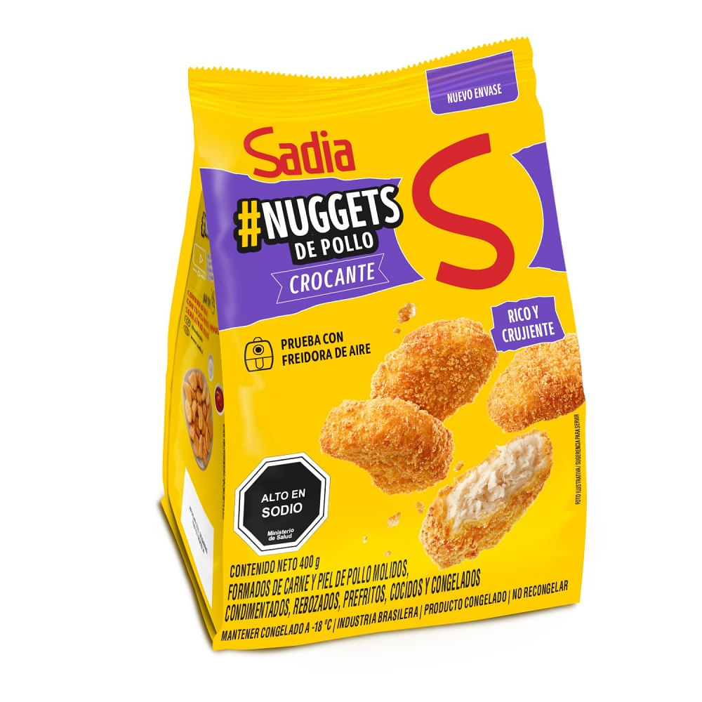 Nuggets de pollo Sadia crocante 400 g