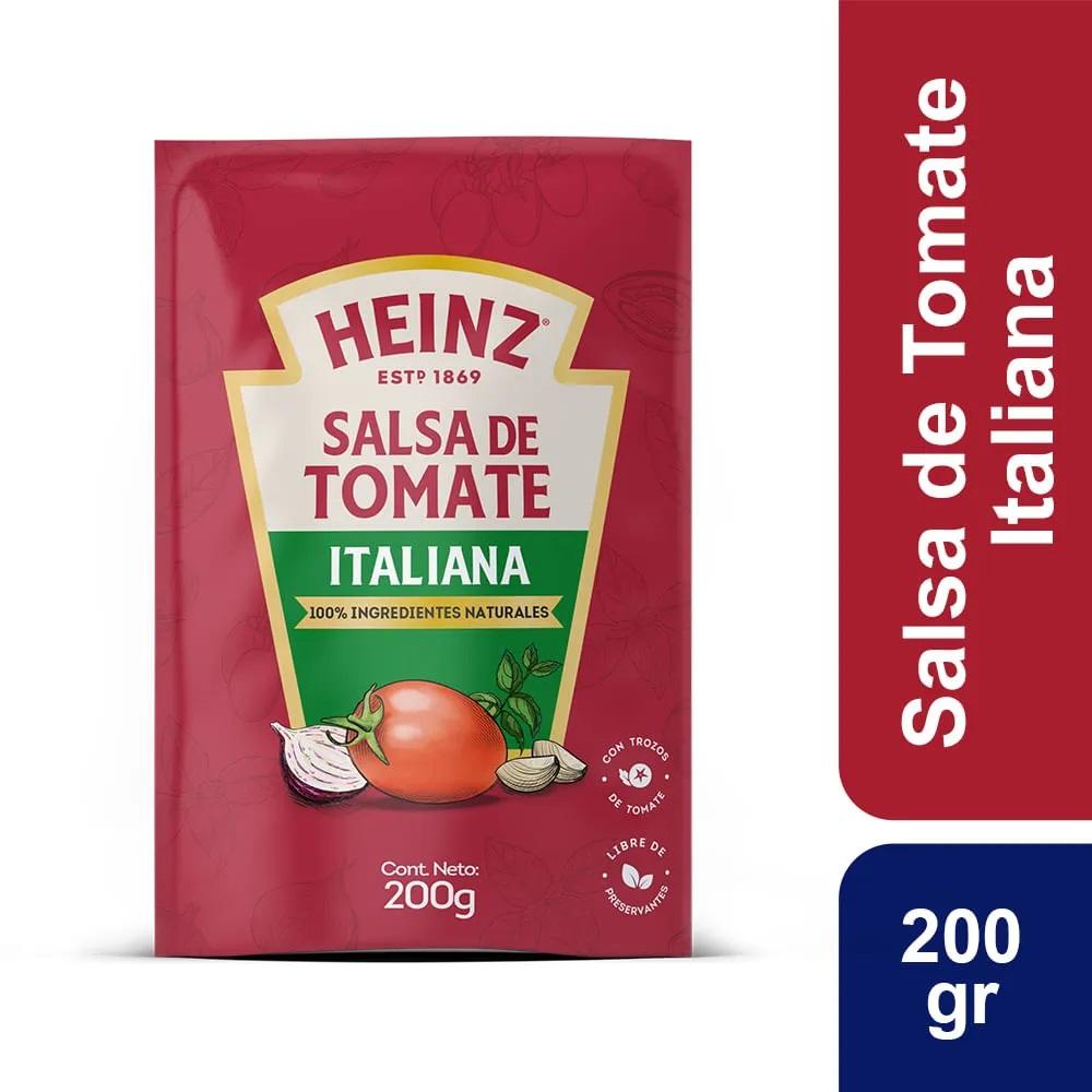 Salsa de tomate Heinz italiana doypack 200 g