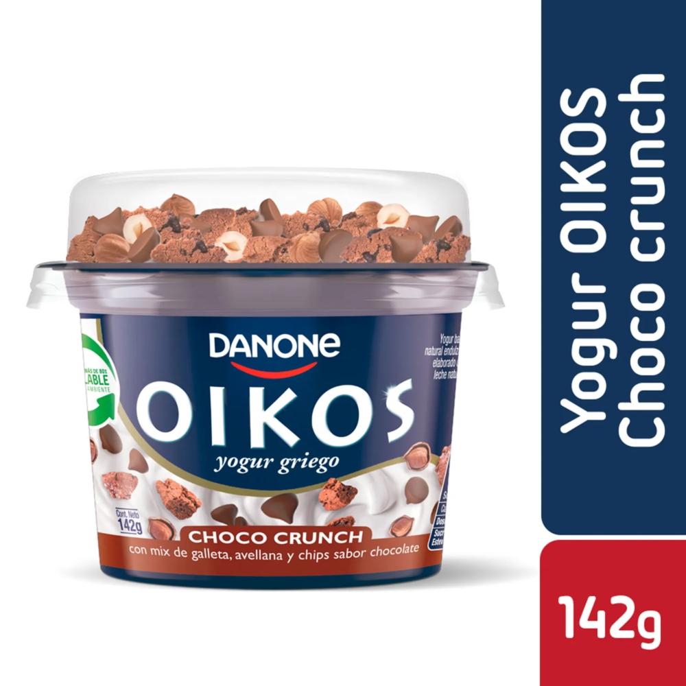 Yogurt griego Oikos choco crunch 142 g