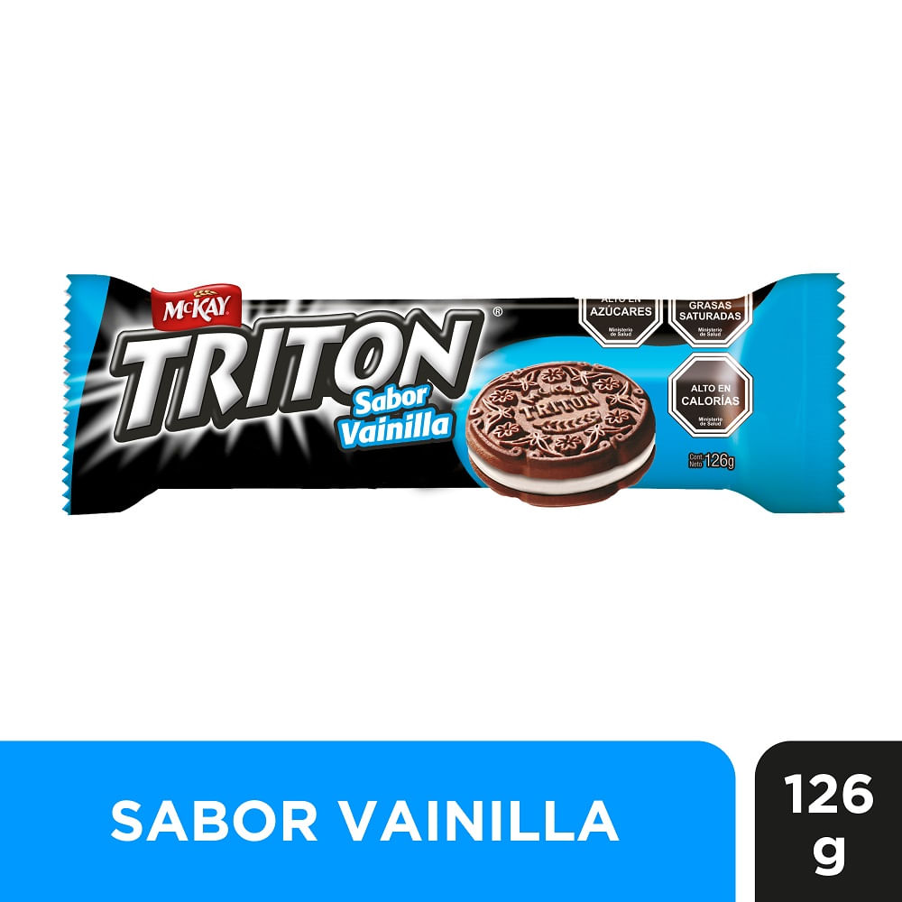 Galletas Triton Mckay vainilla 126 g