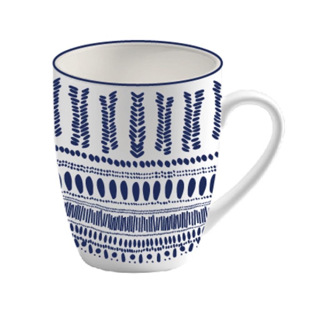 Tazón porcelana Dkora azul 1 un