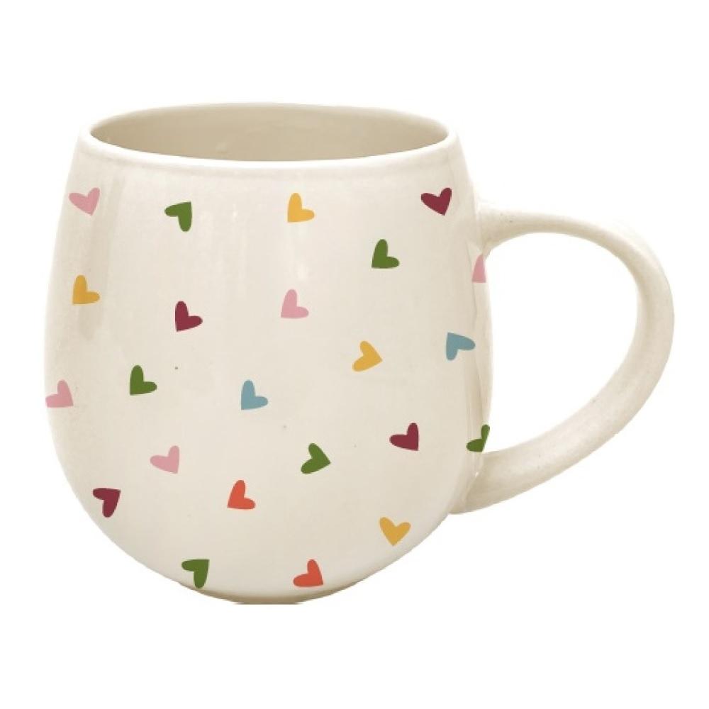 Tazón ovalado Dkora corazones 450 ml