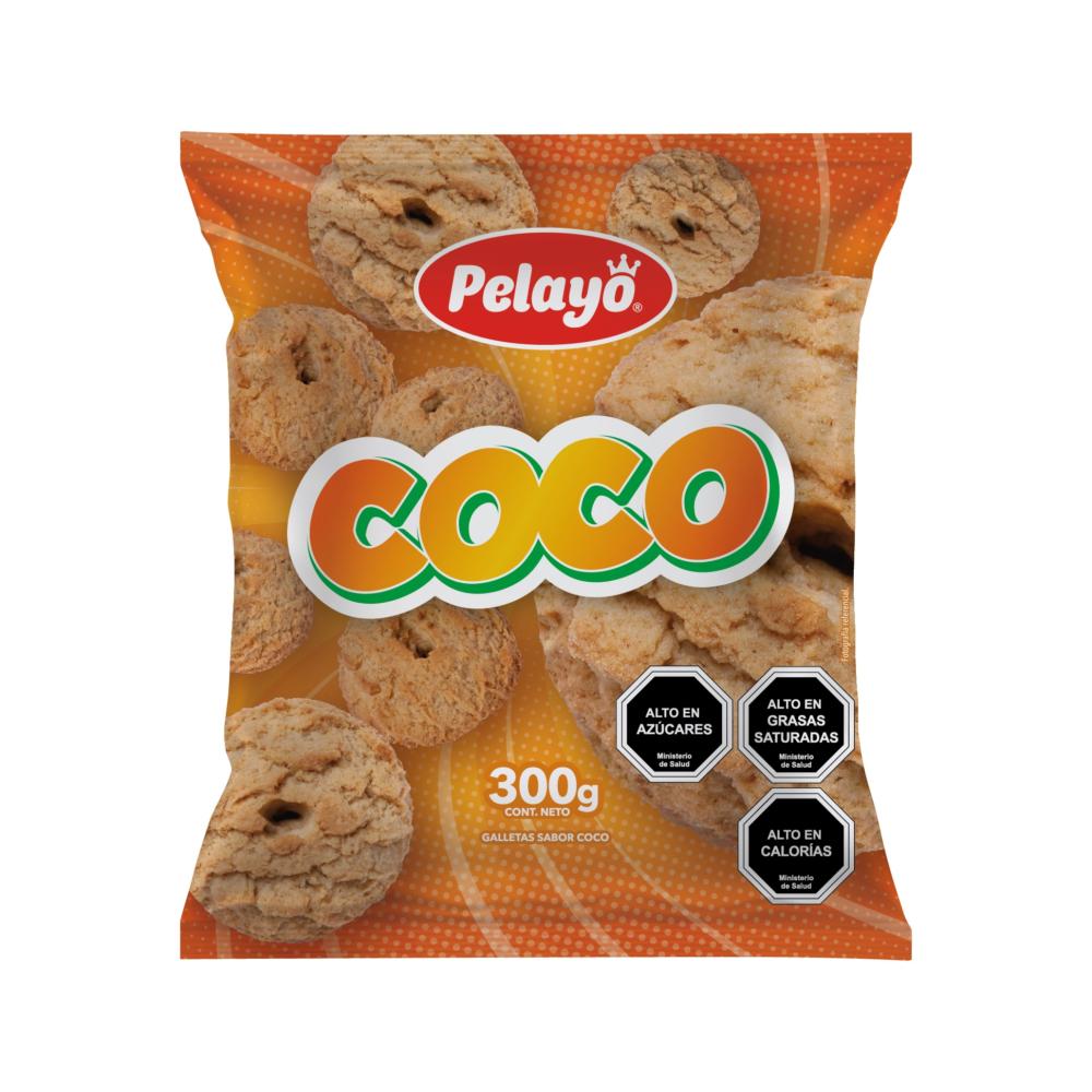 Galletas Pelayo coco bolsa 300 g