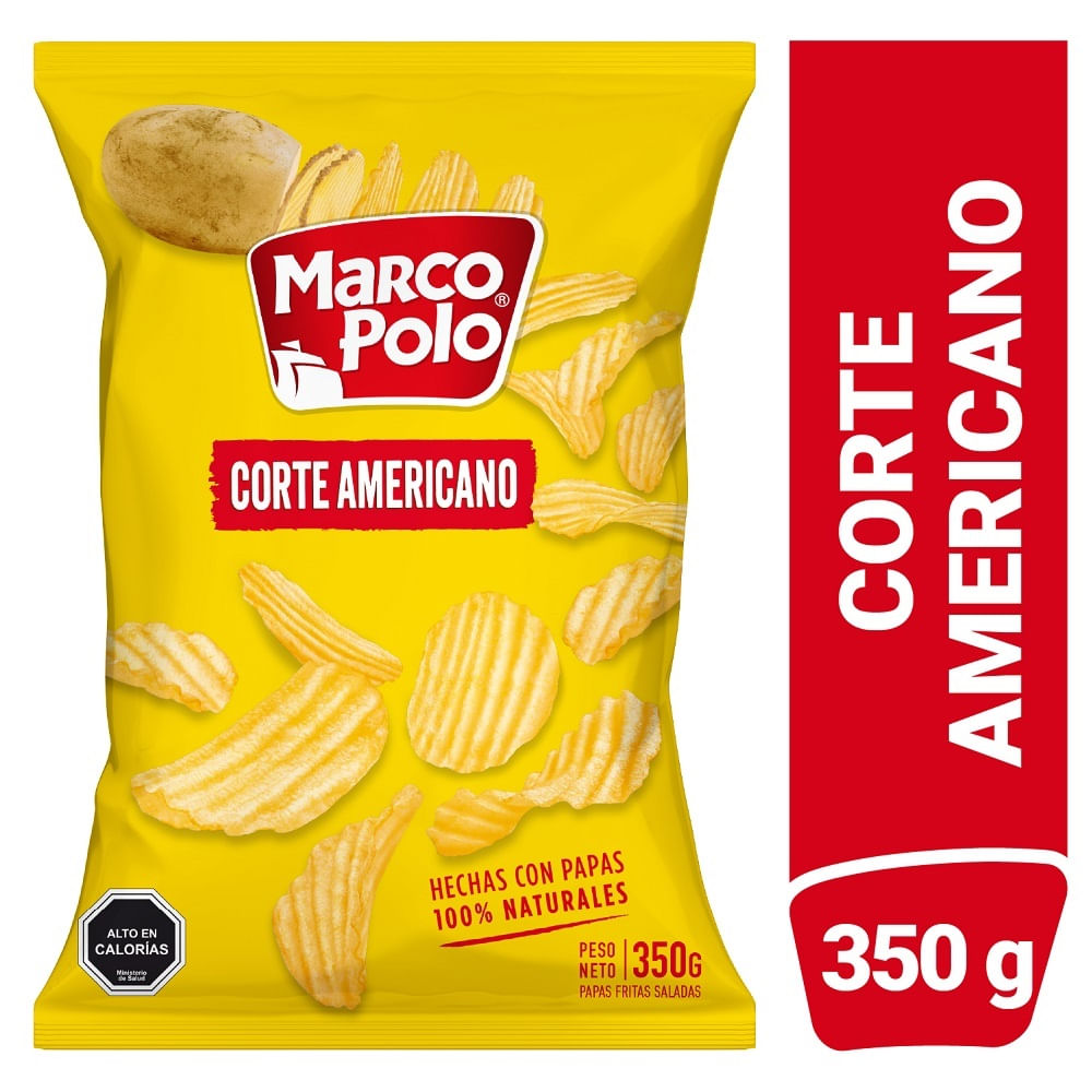 Papas fritas Marco Polo corte americano 350 g