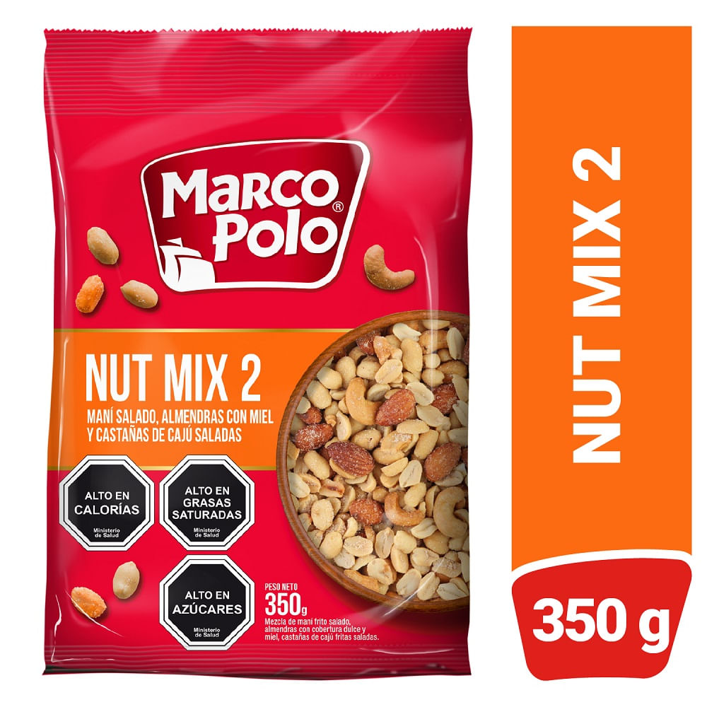 Maní nut mix 2 Marco Polo 350 g