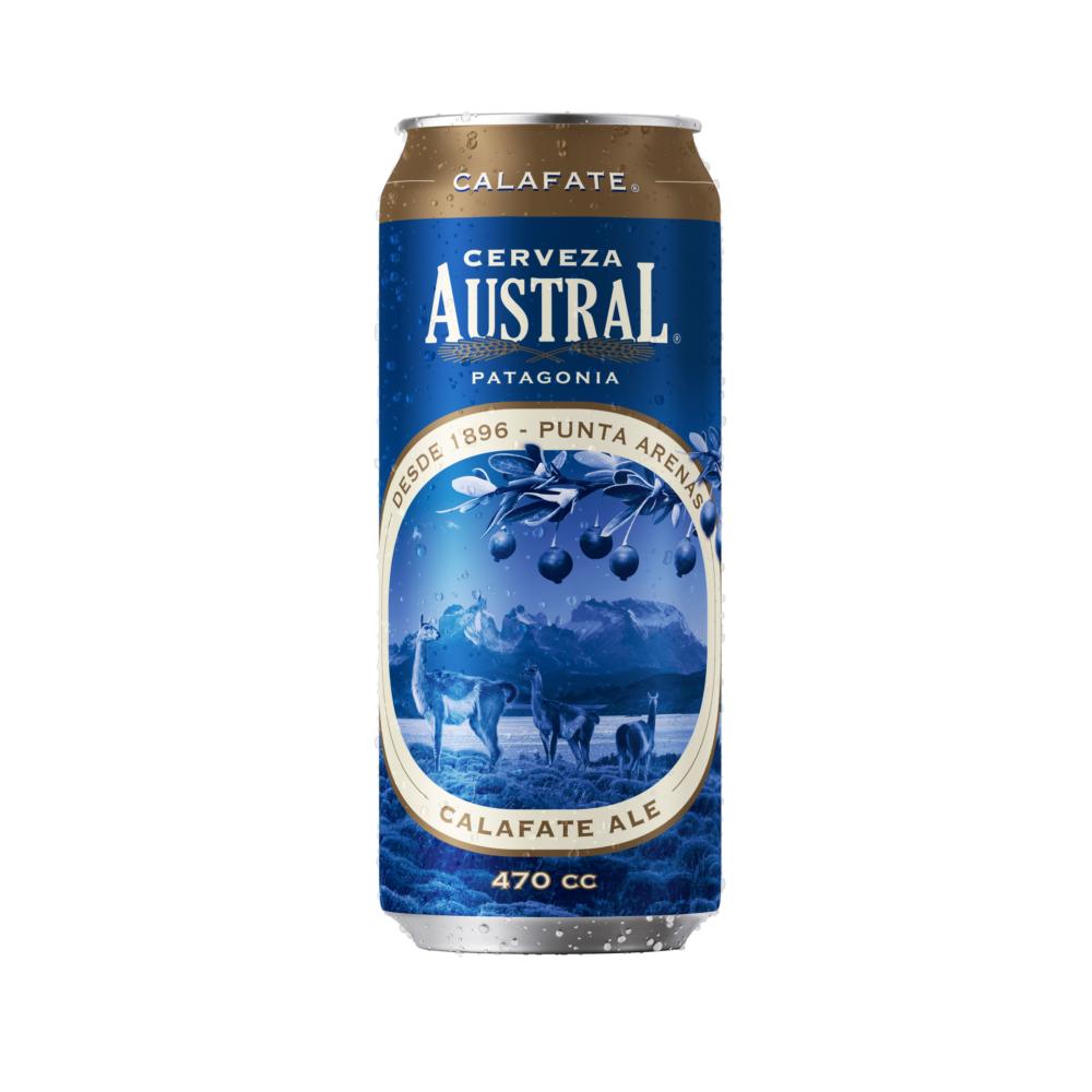 Cerveza calafate Austral lata 470 cc Cerveza calafate Austral lata 470 cc