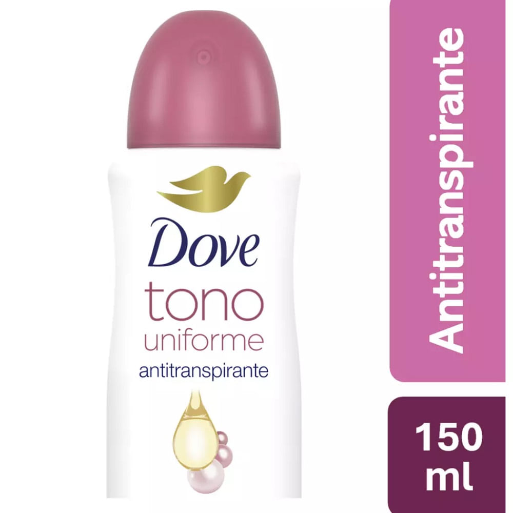 Desodorante Dove tono uniforme antitranspirante spray 150 ml Desodorante Dove tono uniforme antitranspirante spray 150 ml