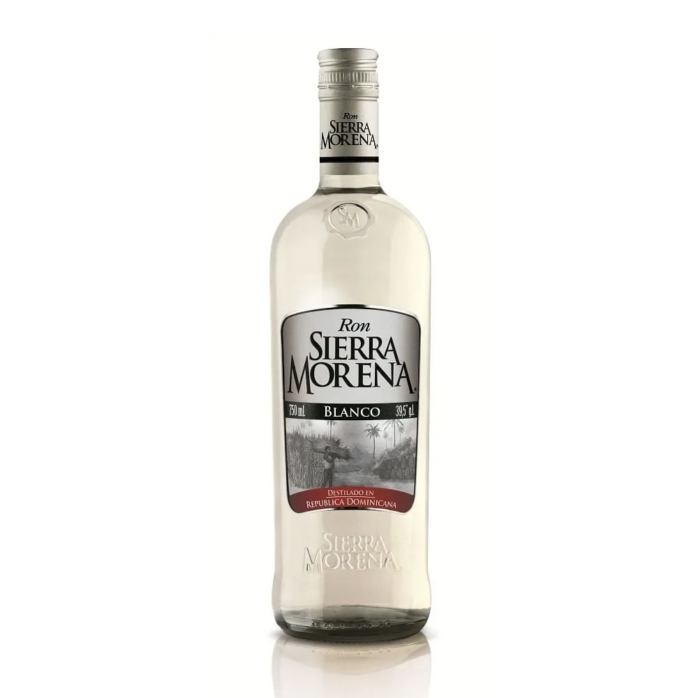 Ron blanco Sierra Morena 39.5° botella 750 cc Ron blanco Sierra Morena 39.5° botella 750 cc