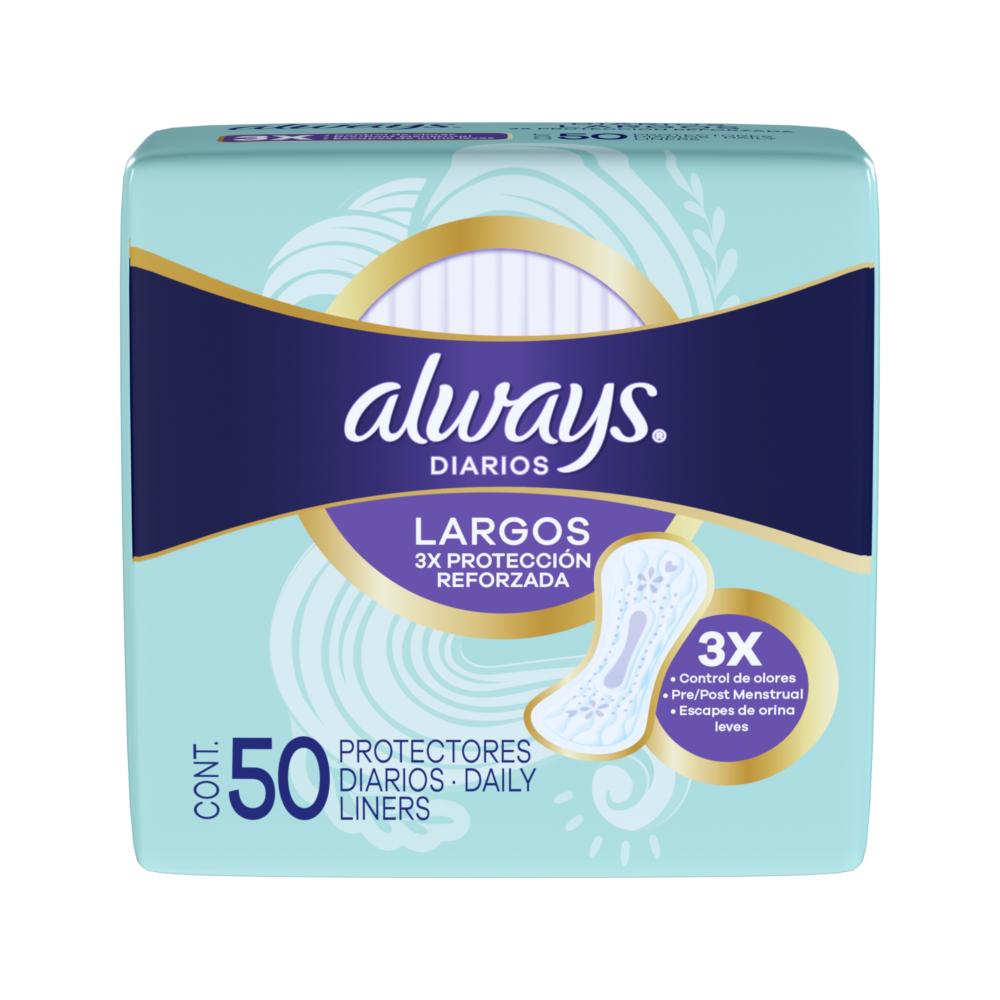 Protector diario Always largos 50 un Protector diario Always largos 50 un