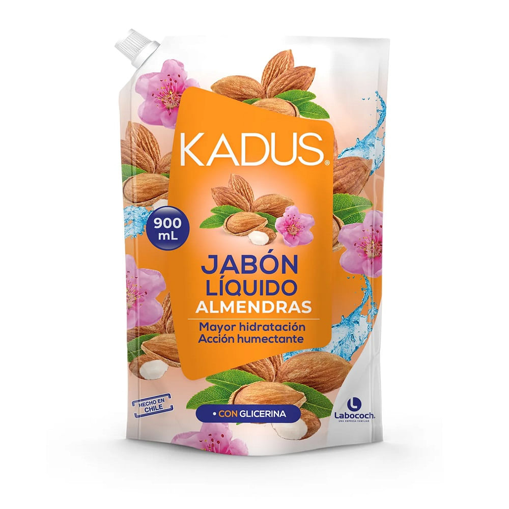 Jabón líquido Kadus almendras 900 ml