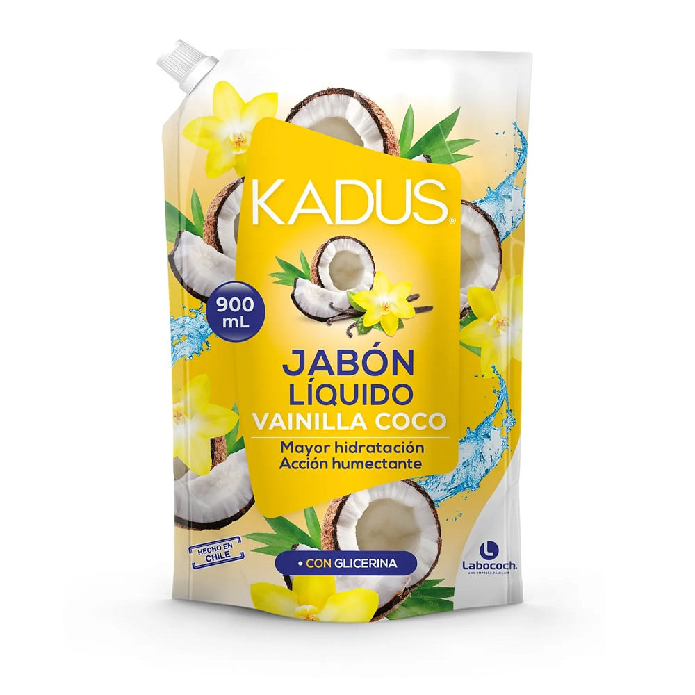 Jabón líquido Kadus vainilla coco 900 ml