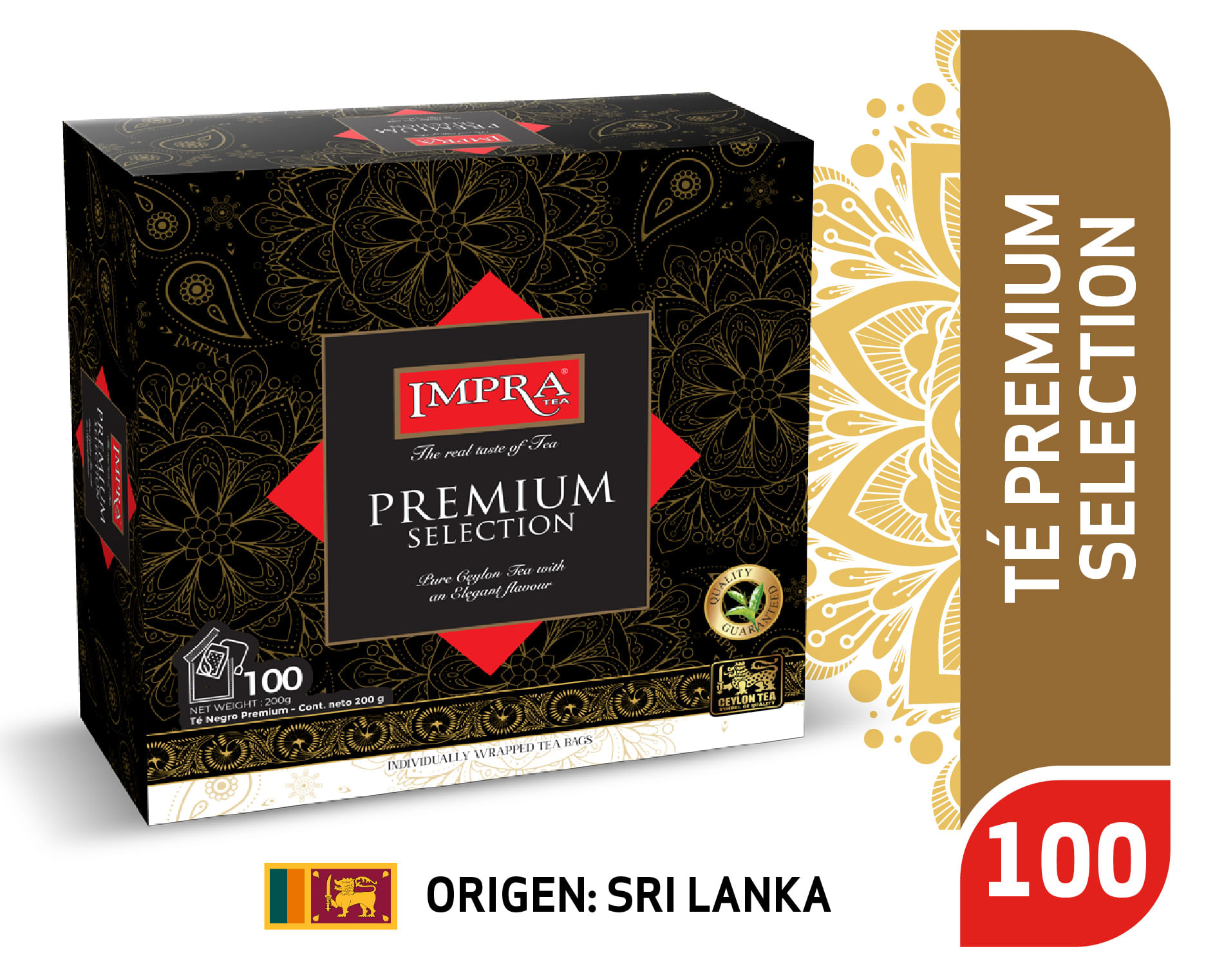 Té negro Impra premium selection 100 un Té negro Impra premium selection 100 un