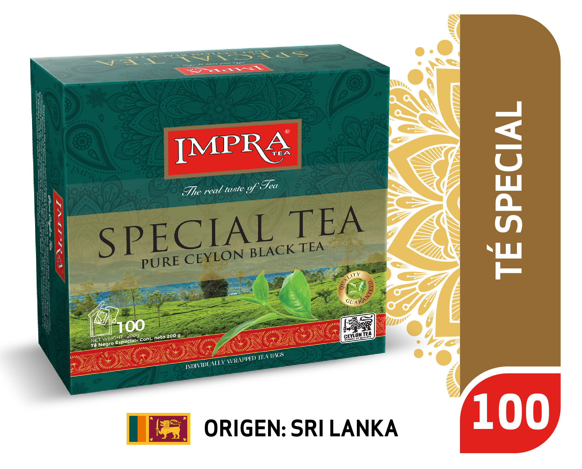 Té negro Impra special 100 un Té negro Impra special 100 un
