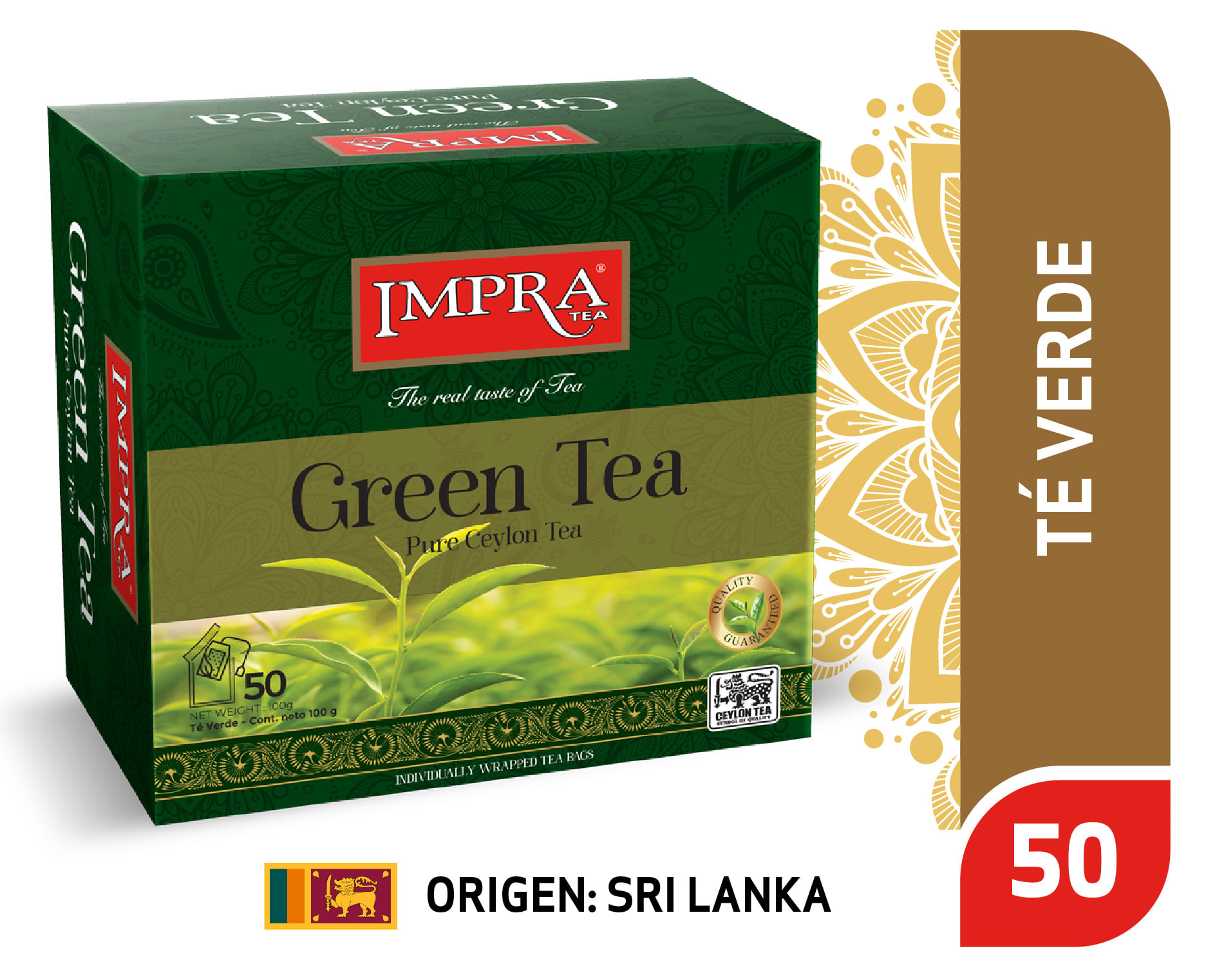 Té verde Impra 50 un Té verde Impra 50 un