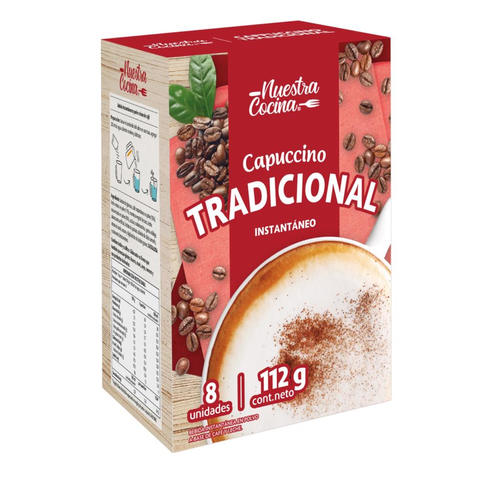 Café Nuestra Cocina capuccino tradicional 8 un de 14 g