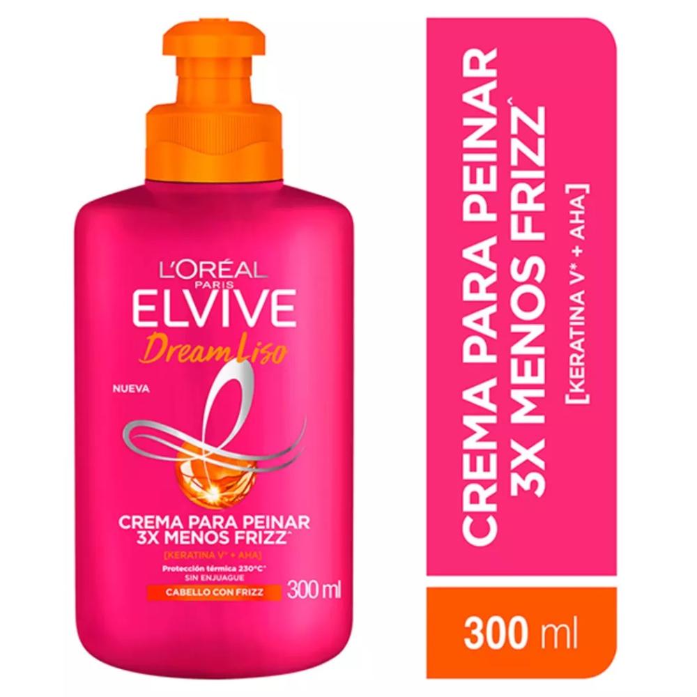 Crema de peinar Elvive dream liso 300 ml Crema de peinar Elvive dream liso 300 ml