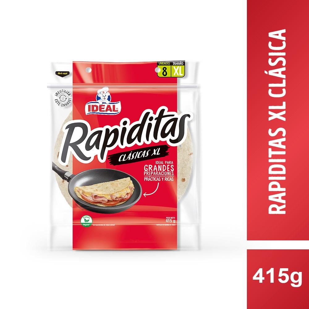 Tortilla Ideal rapidita clásica XL bolsa 415 g Tortilla Ideal rapidita clásica XL bolsa 415 g
