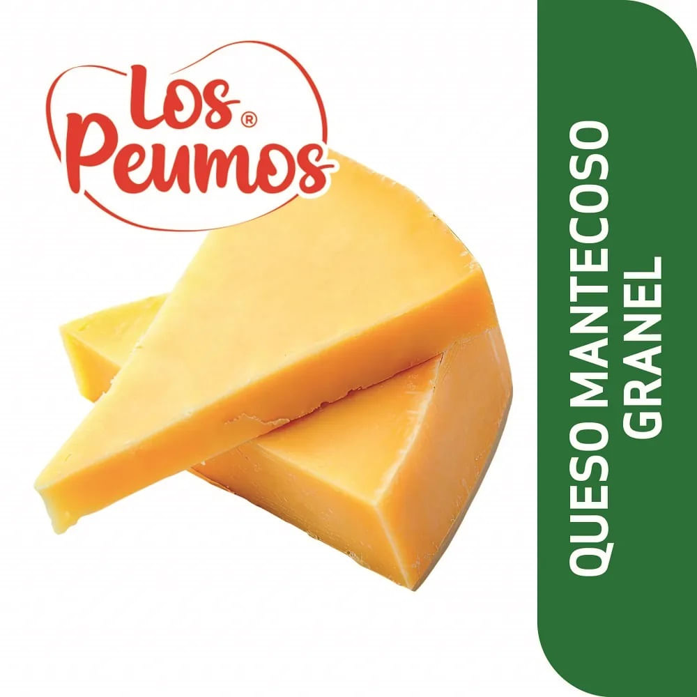 Queso mantecoso Los Peumos trozo granel 300 g