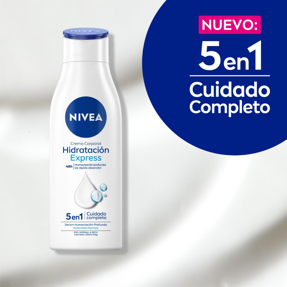 Crema corporal Nivea hidratación express 250 ml