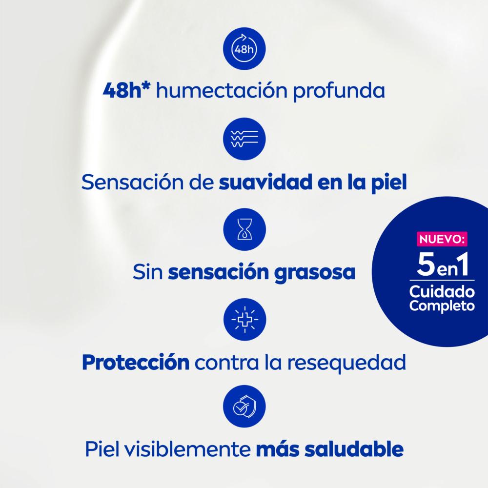 Crema corporal Nivea soft milk piel seca 250 ml