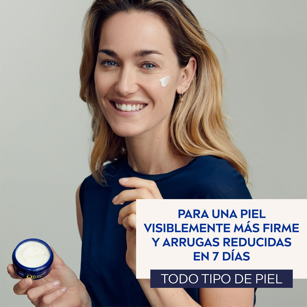 Crema facial Nivea Q10 power antiarrugas noche 50 ml Crema facial Nivea Q10 power antiarrugas noche 50 ml
