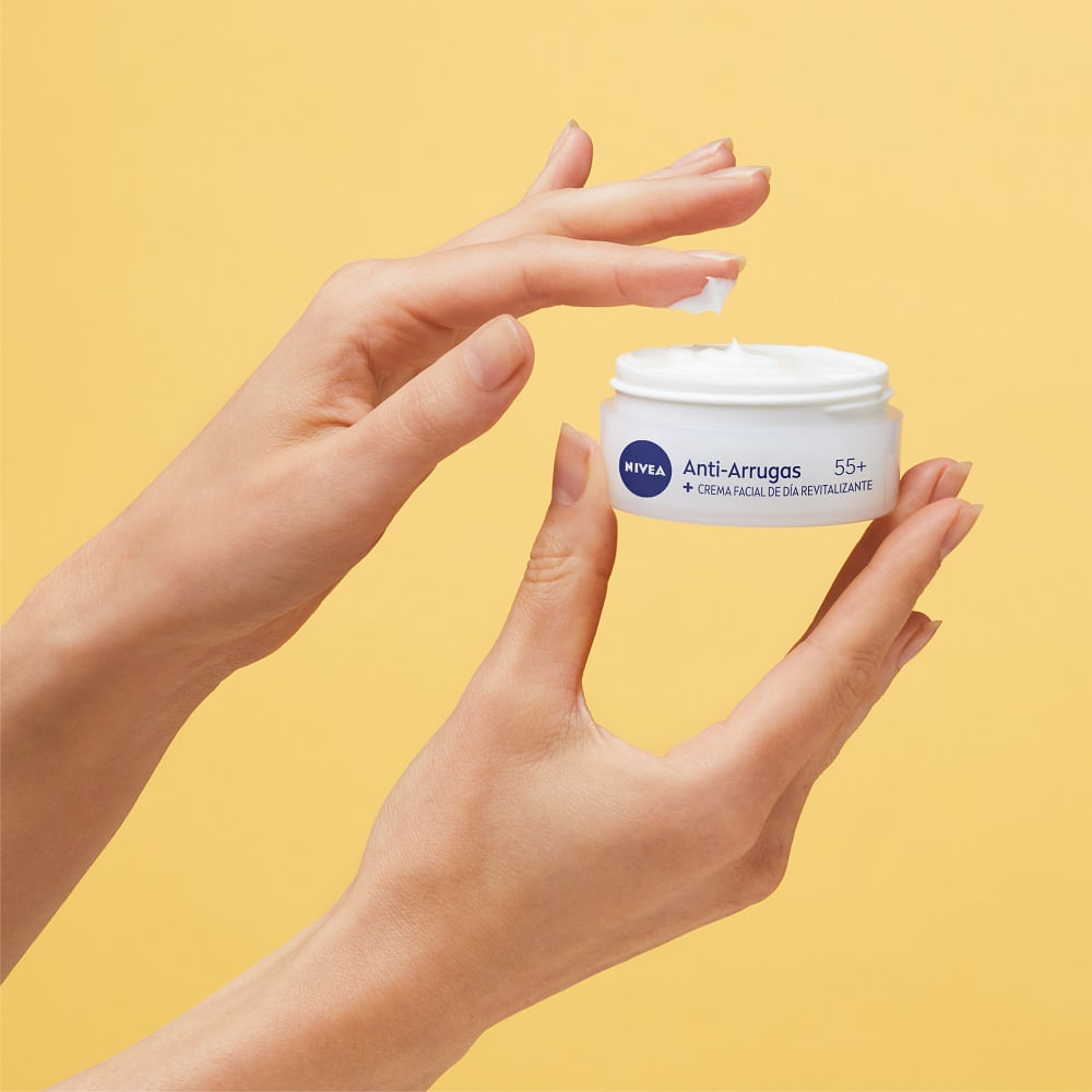 Crema facial Nivea antiarrugas revitalizante 55+ 50 ml Crema facial Nivea antiarrugas revitalizante 55+ 50 ml