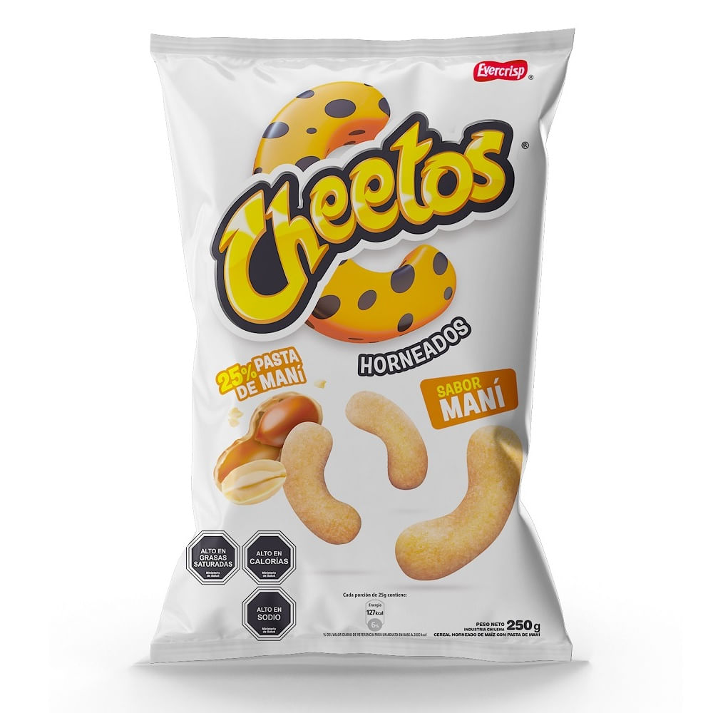 Cheetos Evercrisp sabor maní 250 g Cheetos Evercrisp sabor maní 250 g