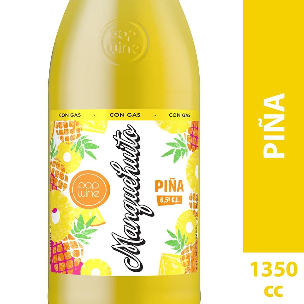 Cooler Manquehuito piña botella 1.35 L Cooler Manquehuito piña botella 1.35 L