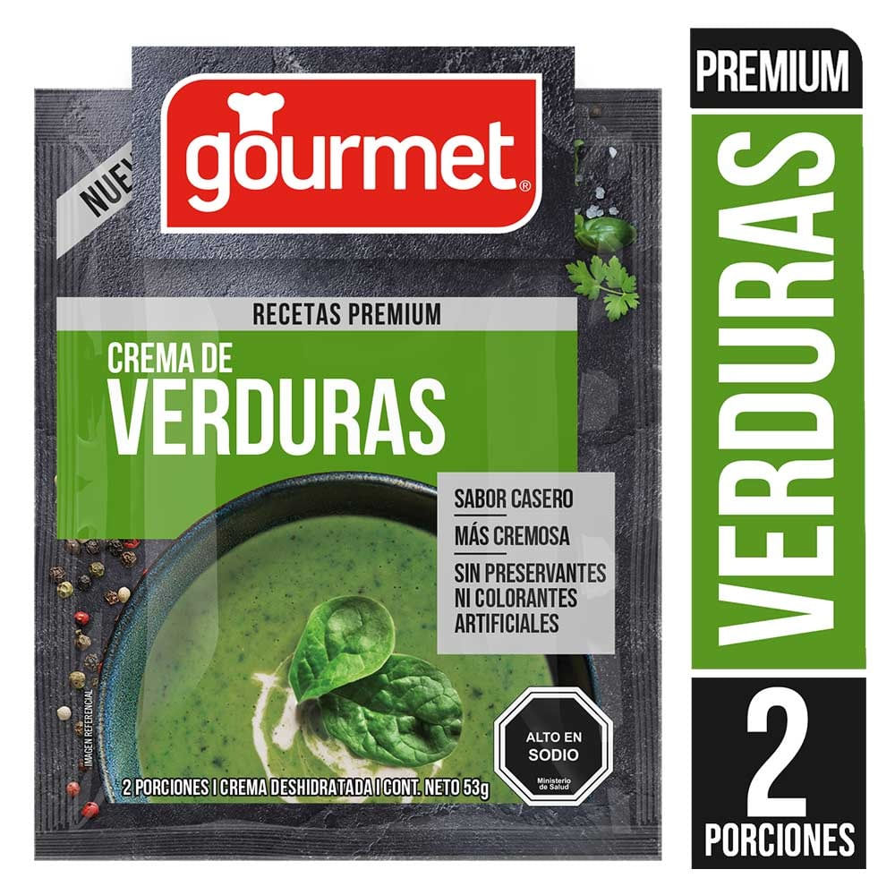 Crema de verduras Gourmet 53 g Crema de verduras Gourmet 53 g