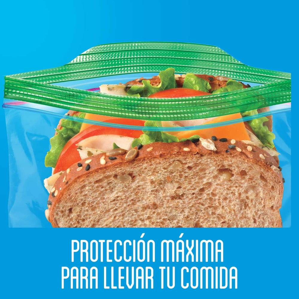 Bolsas sandwich Ziploc para llevar chicas 50 un Bolsas sandwich Ziploc para llevar chicas 50 un