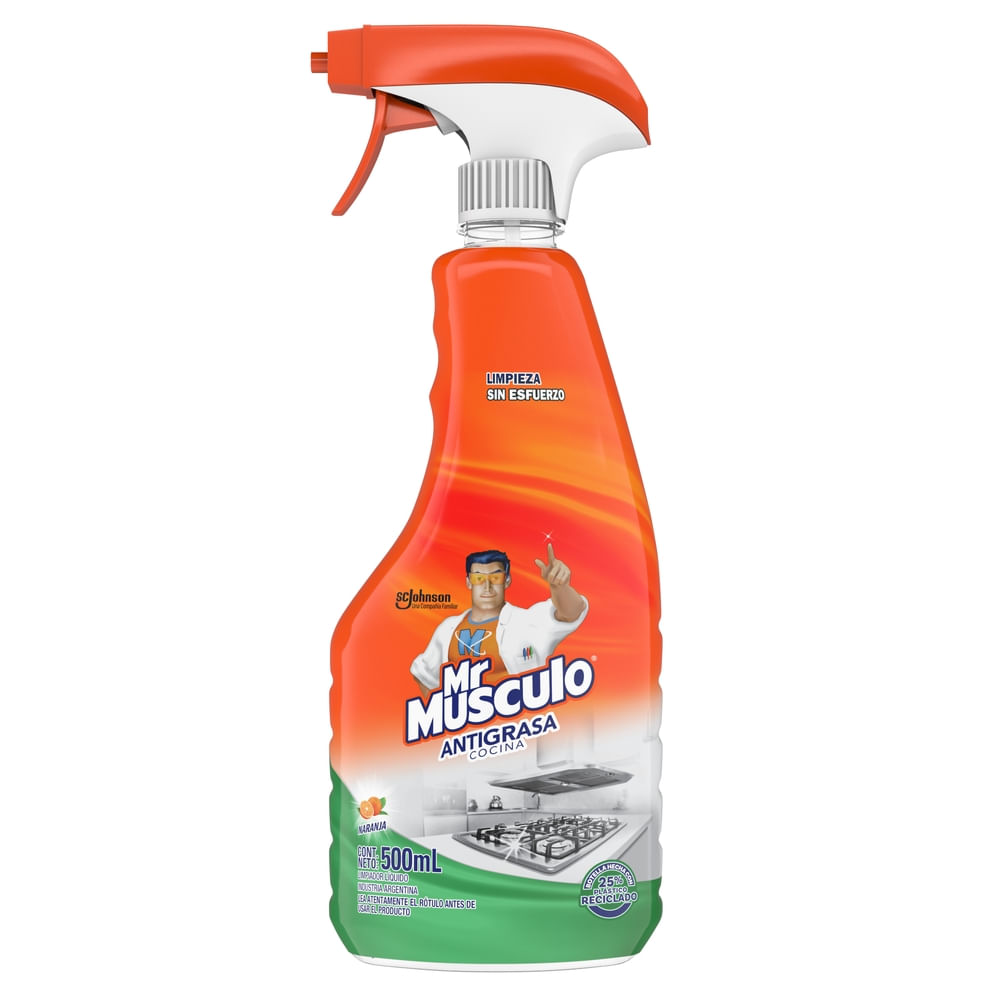 Limpiador antigrasa Mr Músculo cocina gatillo 500 ml Limpiador antigrasa Mr Músculo cocina gatillo 500 ml