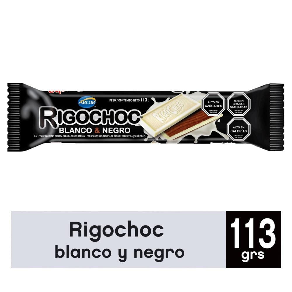 Galletas Rigochoc blanco y negro 113 g