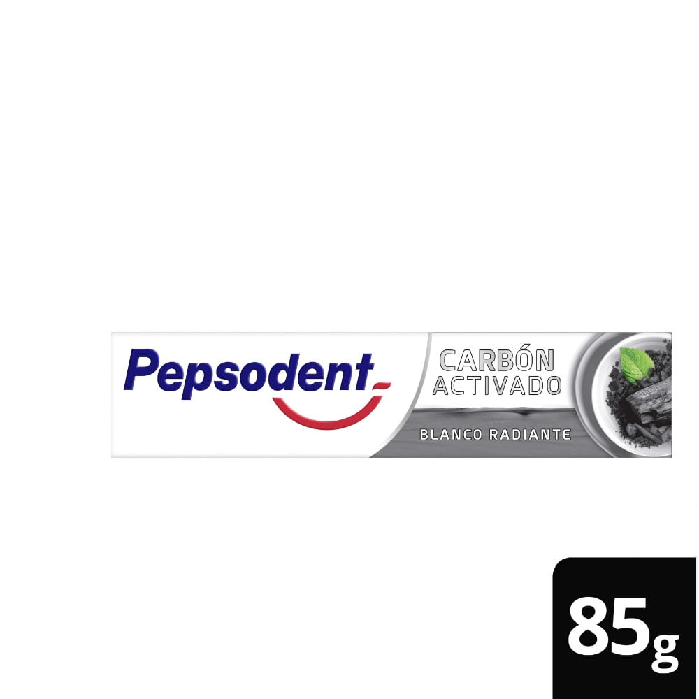 Pasta dental Pepsodent carbón activado 85 g