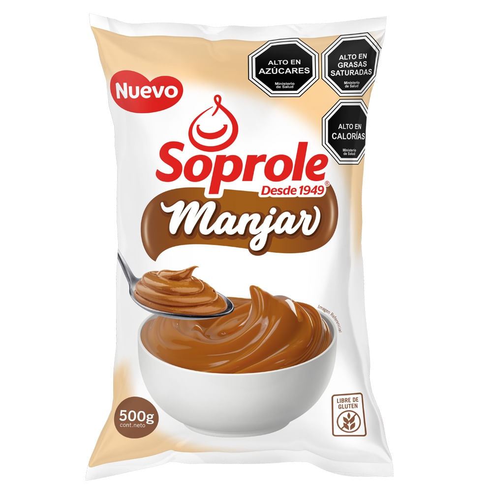 Manjar Soprole bolsa 500 g Manjar Soprole bolsa 500 g