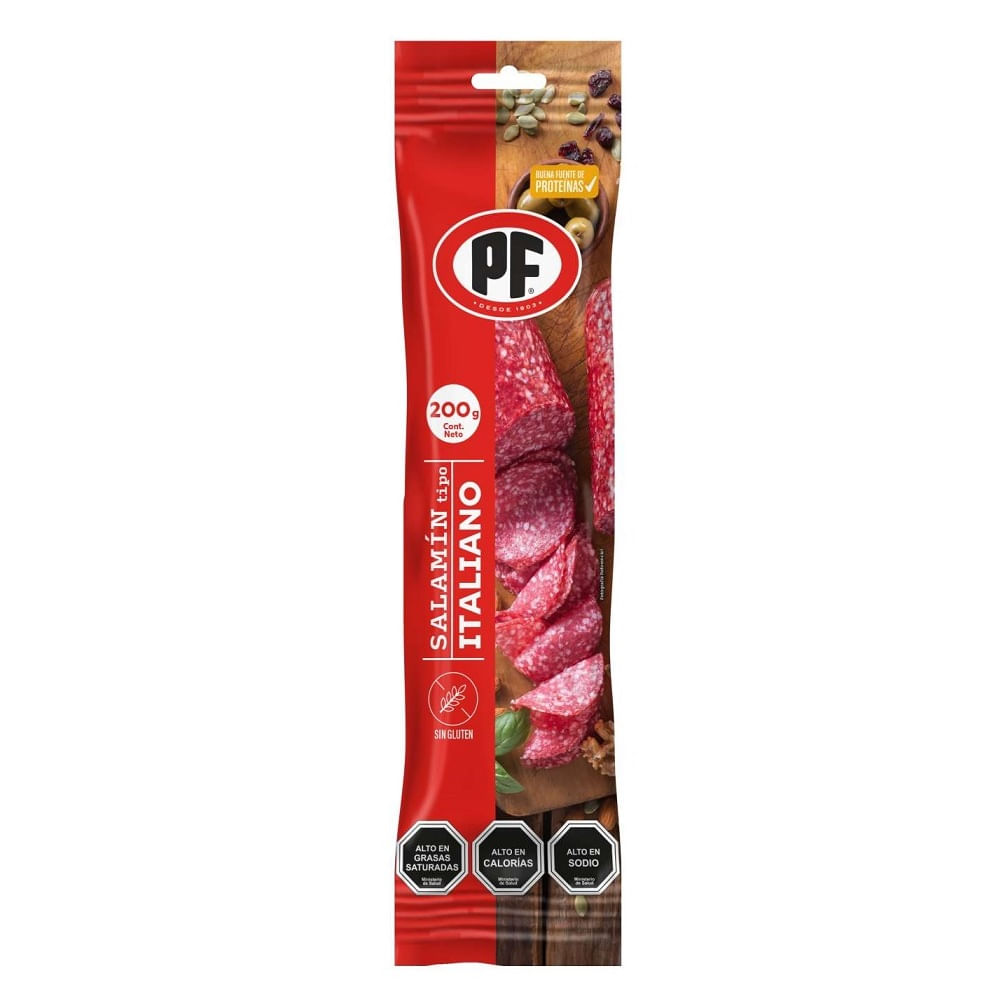 Salamín PF italiano 200 g Salamín PF italiano 200 g