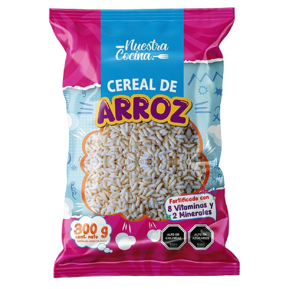 Cereal inflado Nuestra Cocina arroz 300 g