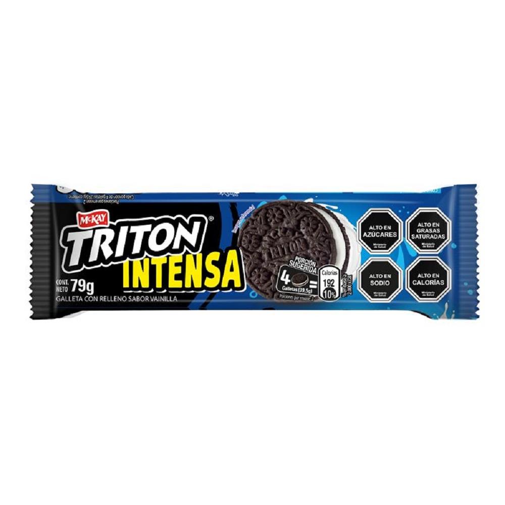 Galletas Triton intensa sabor vainilla 79 g